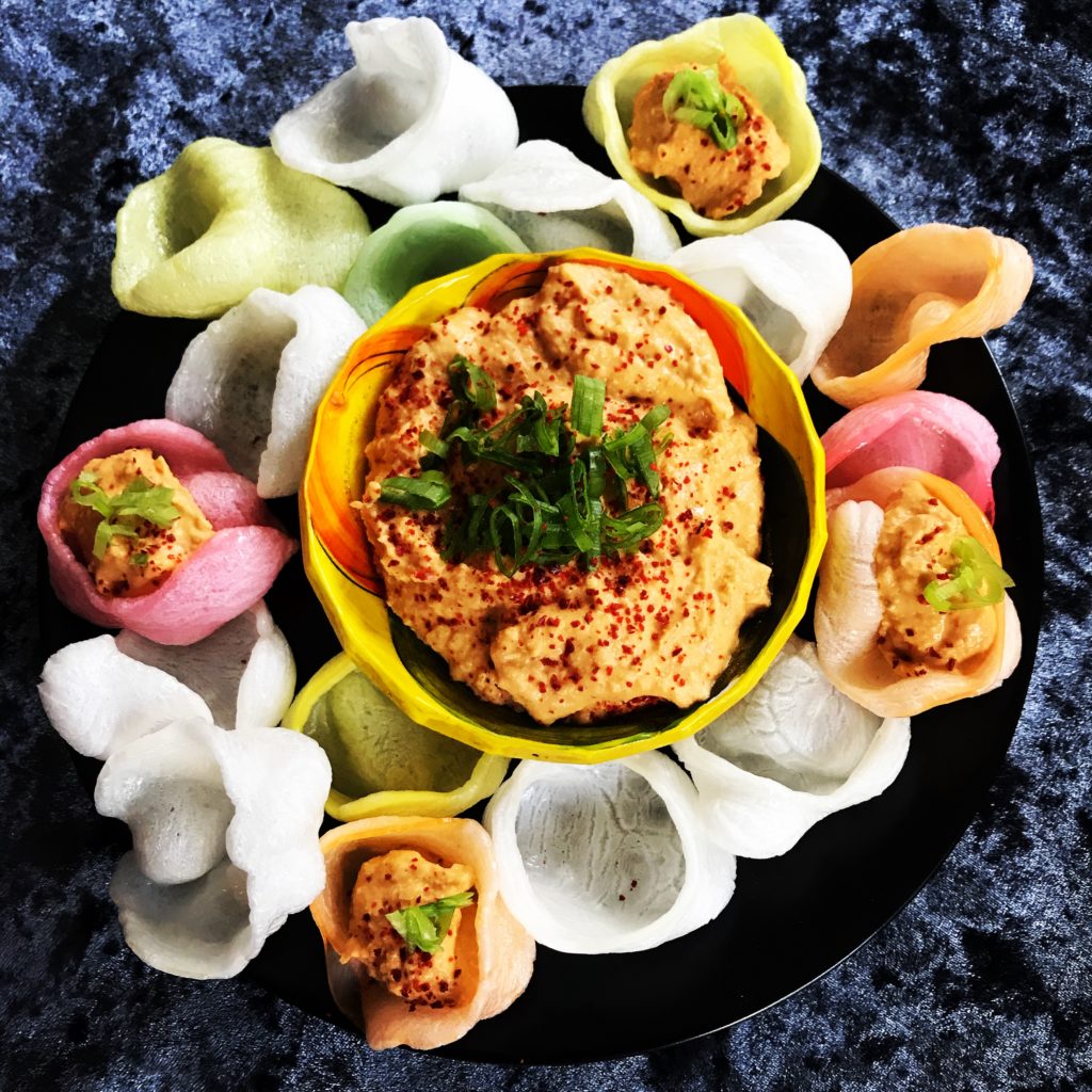 Kimchi hummus