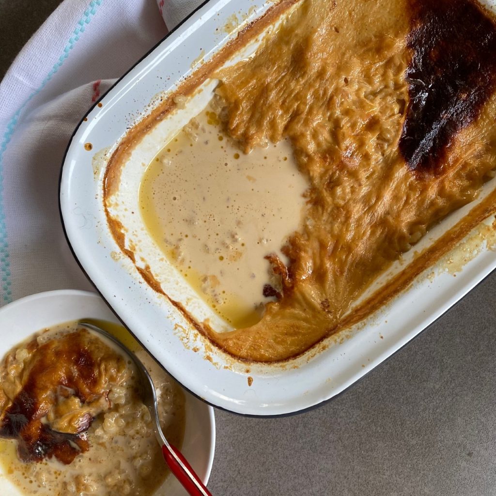 Mum’s Rice pudding