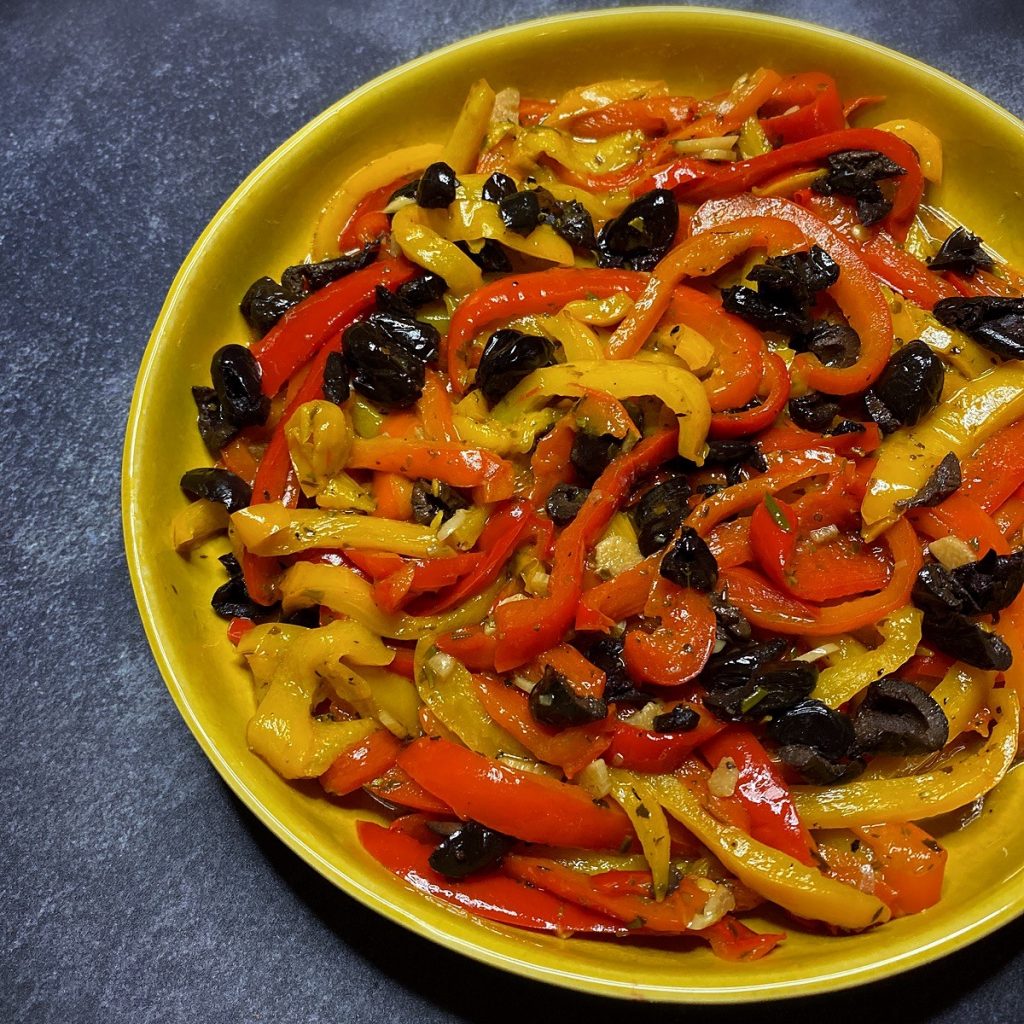 Peperonata Agrodolce – The Gourmet Gays