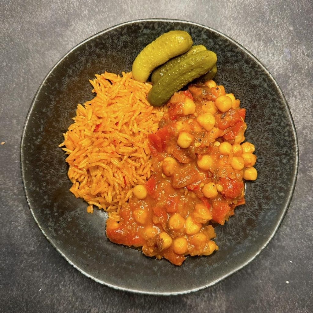 Spicy Southwestern Garbanzo Beans or Chickpeas to us